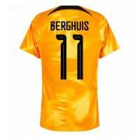 Niederlande Steven Berghuis #11 Fußballbekleidung Heimtrikot WM 2022 Kurzarm
